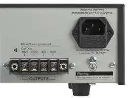 BOSCH PLE-1ME060-EU AMPLIFICADOR MEZCLADOR DE 60 W CON 4 - Imagen 6