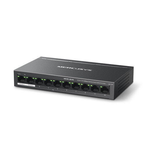 Mercusys MS110P switch Gestionado Fast Ethernet (10/100) - Imagen 3