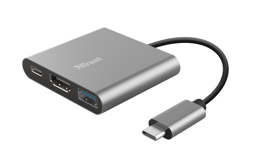 TRUST DALYX 3-IN-1 USB-C ADAPTER - Imagen 2