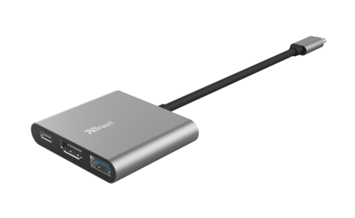 TRUST DALYX 3-IN-1 USB-C ADAPTER - Imagen 3