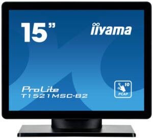 MONITOR IIYAMA 15" PCAP BEZEL FREE FRONT, 10P TOUCH, 1024X76