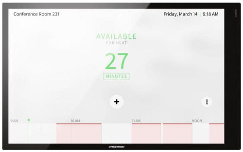 CRESTRON 10.1 IN. WALL MOUNT TOUCH SCREEN, BLACK SMOOTH - Imagen 2