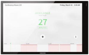 CRESTRON 10.1 IN. WALL MOUNT TOUCH SCREEN, BLACK SMOOTH