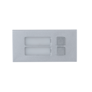 (DHI-VTO4202F-MB2) DAHUA MÓDULO CON 2 BOTONES PARA VIDEOPORT