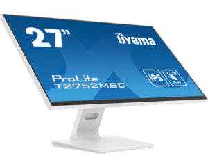 MONITOR IIYAMA 27" WHITE BONDED PCAP 10P TOUCH, 1920X1080