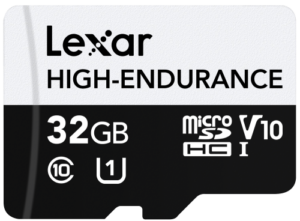 Lexar High-Endurance 32 GB MicroSDHC UHS-I Clase 10