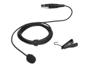 CLEARONE LAVALIER, CARDIOID, BLACK COLOR MICROPHONE FOR