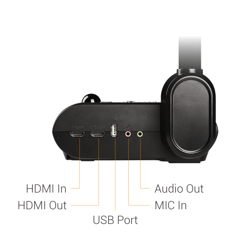 AVer F50+ cámara de documentos Negro 25,4 / 3,2 mm (1 / 3 - Imagen 7