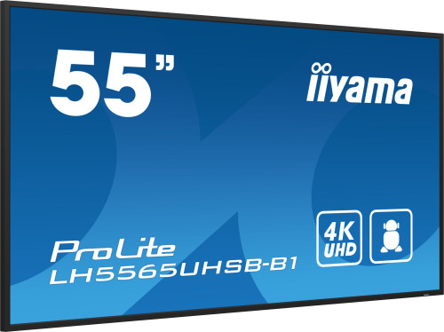 iiyama LH5565UHSB-B1 pantalla de señalización Diseño de - Imagen 4