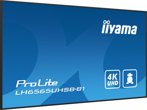 MONITOR IIYAMA 65" , UHD IPS PANEL, HAZE 1%, 800CD/M, HORIZ - Imagen 7