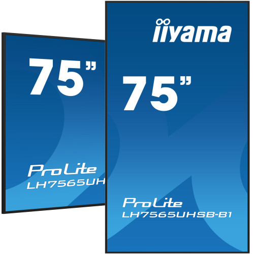 iiyama LH7565UHSB-B1 pantalla de señalización Diseño de - Imagen 6