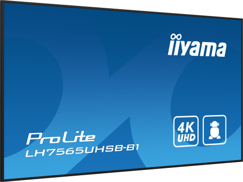 iiyama LH7565UHSB-B1 pantalla de señalización Diseño de - Imagen 7