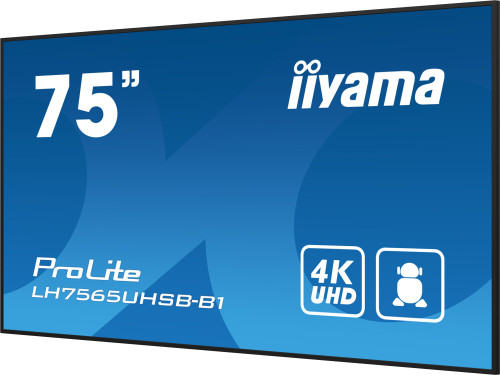iiyama LH7565UHSB-B1 pantalla de señalización Diseño de - Imagen 8