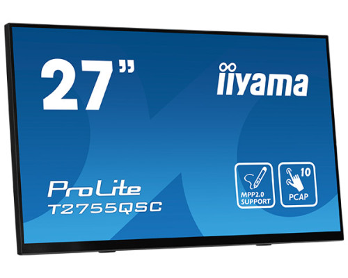 MONITOR IIYAMA 27" IPS BONDED PCAP 10P TOUCH, MPP2.0 (ACTIVE - Imagen 2