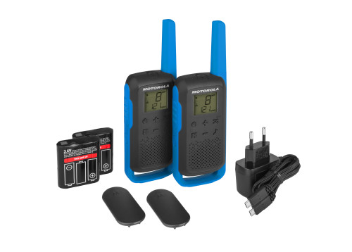 PACK 2 WALKIE TALKIE T62 AZUL MOTOROLA 59T62BLUEPACK - Imagen 8