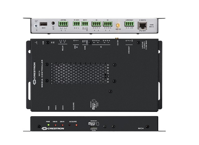 CRESTRON 3-SERIES MEDIA PRESENTATION CONTROLLER 102, BLACK - Imagen 2