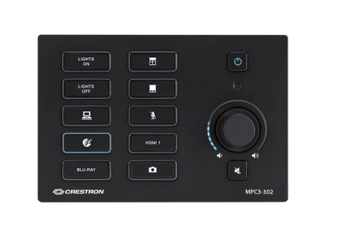 CRESTRON 3-SERIES MEDIA PRESENTATION CONTROLLER 302, BLACK - Imagen 2