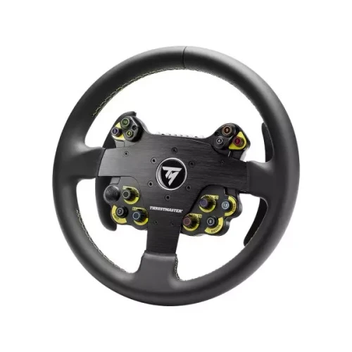 Thrustmaster Evo Racing 32R Leather Negro, Amarillo Volante - Imagen 4