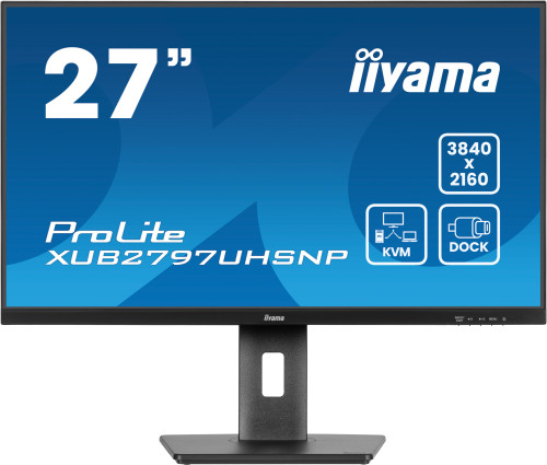 MONITOR IIYAMA 27 PULGADAS, IPS, DOCK, KVM, 96W, 3X3.2 1XC - Imagen 2