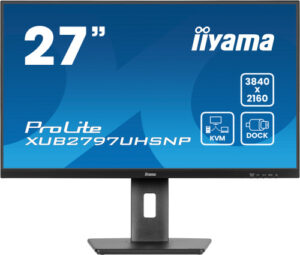 MONITOR IIYAMA 27 PULGADAS, IPS, DOCK, KVM, 96W, 3X3.2 1XC