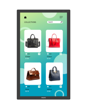 Philips 3000 series 32BDL3751T/00 pantalla de señalización
