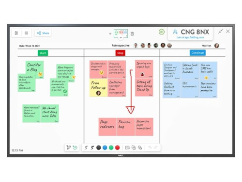 NEC MultiSync M651 IGB Panel plano interactivo 165,1 cm - Imagen 3