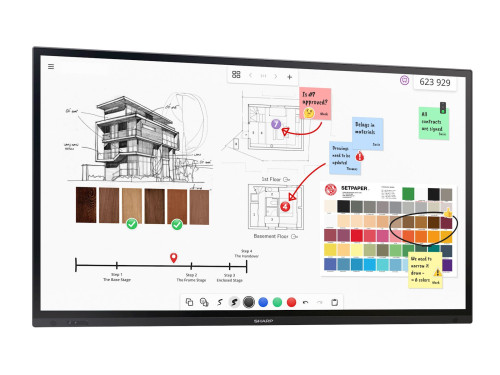 Sharp PN-LA862 Panel plano interactivo 2,18 m (86") LCD - Imagen 11