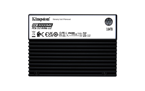 Kingston Technology 3,84TB DC3000ME U.2 PCIe 5.0 NVMe TCG