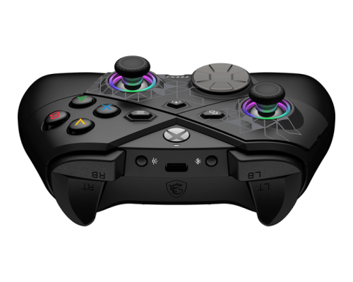 MSI FORCE PRO W CONTROLLER Negro USB 2.0 Gamepad Analógico/D - Imagen 3