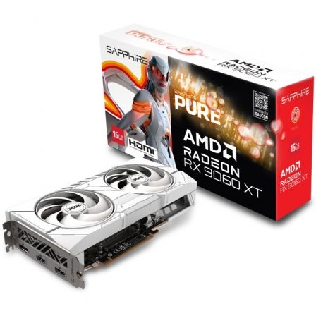 VGA SAPPHIRE PURE RX 9060 XT GAMING OC,AMD,RX9060XT,16GB - Imagen 2