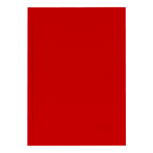 AGENDA 2026 MINIMAL A5 15X21CM DIA PAGINA COLOR ROJO OXFORD