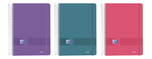 AGENDA 2026 LIVE&GO A5 15X21CM DIA PAGINA COLORES VIVOS