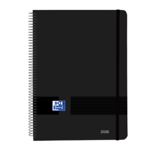 AGENDA 2026 LIVE&GO A5 15X21CM SEMANA VISTA COLOR NEGRO