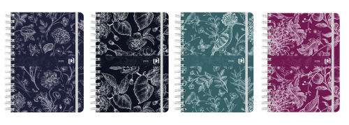 AGENDA 2026 ROMANCE DÍA PÁGINA A5 15X21 COLORES SURTIDOS