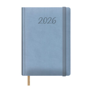AGENDA 2026 SAMBA DÍA PÁGINA 15 X 21 CM. COLOR AZUL CLARO