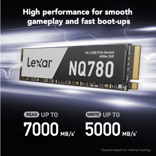 LEXAR INTERNAL SSD NQ780 PCIE GEN 4X4 1TB - Imagen 2