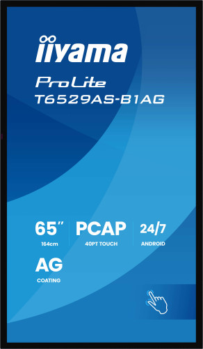 MONITOR IIYAMA TACTIL 65" 4K 20P TACTIL (T6529AS-B1AG) / - Imagen 5