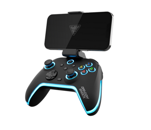 Dragonshock Aurora Plus Negro Bluetooth/RF/USB Gamepad Analó