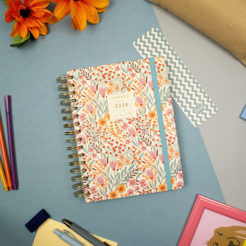 AGENDA 2026 MONIQUILLA E10 155X212MM DIA PAGINA ESPIGA FINOC - Imagen 2