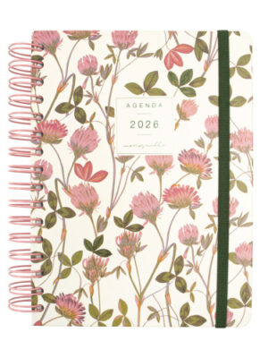 AGENDA 2026 MONIQUILLA E10 155X212MM DIA PAGINA AMAPOLA