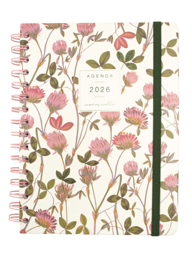 AGENDA 2026 MONIQUILLA E10 155X212MM SEMANA VISTA HORIZONTAL