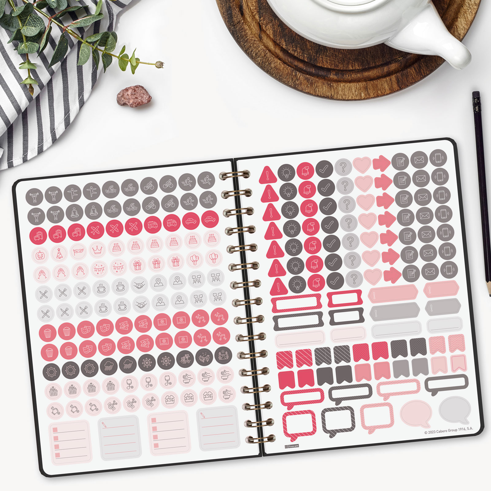 AGENDA 2026 TRENDY ALMA E10 155X212MM SEMANA VISTA HORIZONTA - Imagen 4