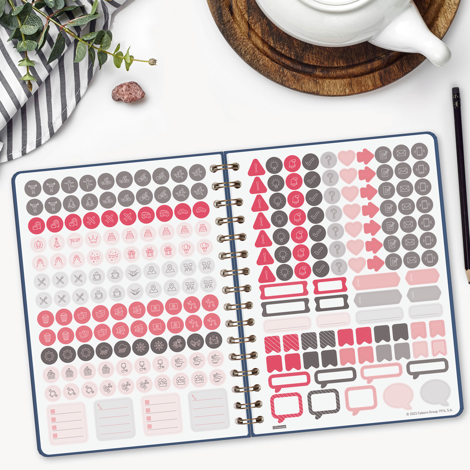 AGENDA 2026 TRENDY ALMA E10 155X212MM SEMANA VISTA HORIZONTA - Imagen 5