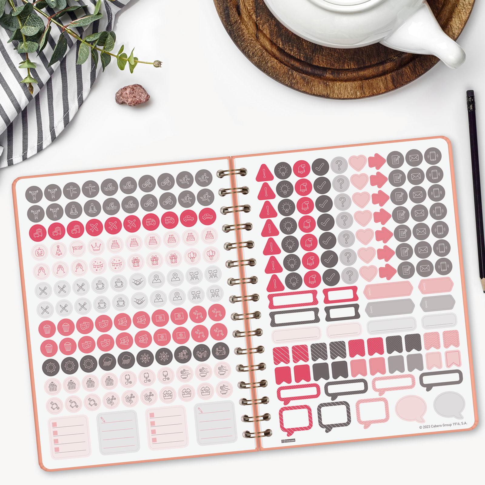 AGENDA 2026 TRENDY ALMA E10 155X212MM SEMANA VISTA HORIZONTA - Imagen 4