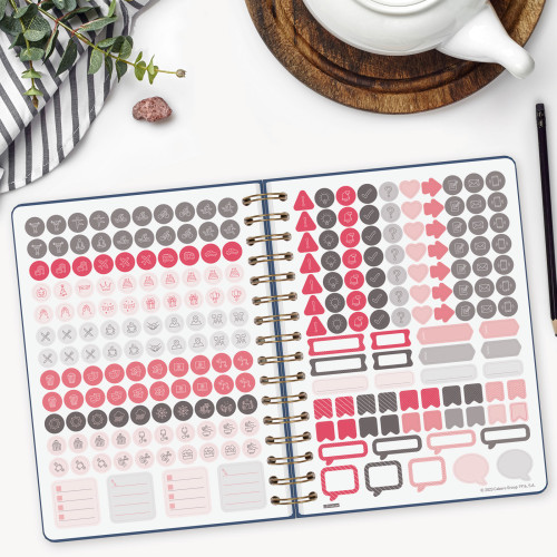 AGENDA 2026 TRENDY ALMA E10 155X212MM DIA PAGINA AZUL FINOCA - Imagen 4