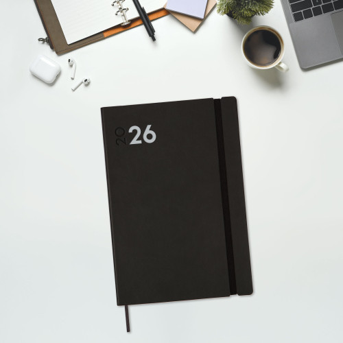 AGENDA 2026 DYNAMIC MARA Y11 164X240MM DIA PAGINA NEGRO