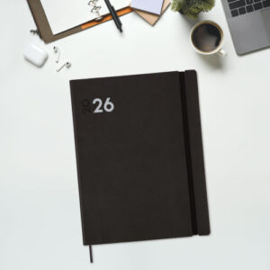 AGENDA 2026 DYNAMIC MARA Y12 210X270MM DIA PAGINA NEGRO
