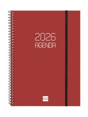AGENDA 2026 BASIC OPAQUE E10 155X212MM SEMANA VISTA HORIZONT