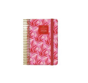 AGENDA 2026 CHARM ESPIRAL SEMANA VISTA BOLSILLO 8,5 X 13 CM