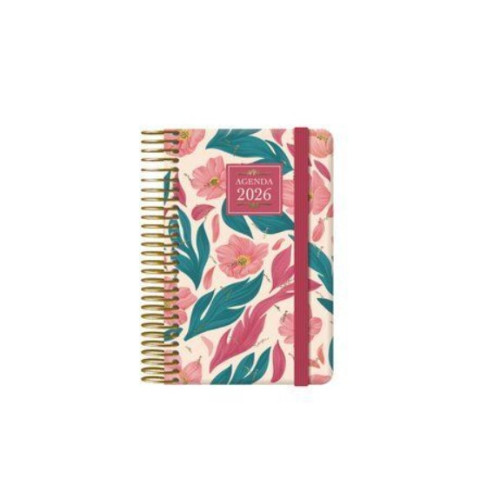 AGENDA 2026 CHARM ESPIRAL SEMANA VISTA BOLSILLO 8,5 X 13 CM - Imagen 3